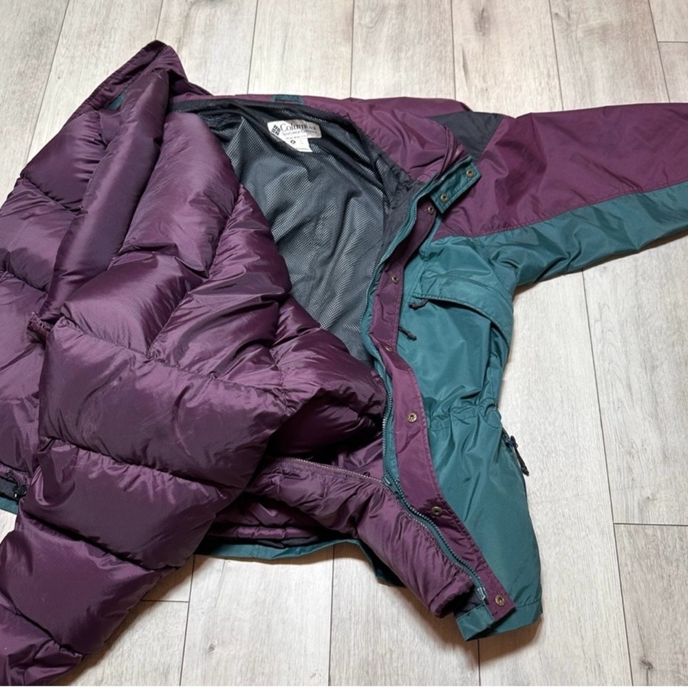 Columbia Williwaw 3in1 Vintage Ski Retro Full Zip Sportswear Jacket Unisex - Picture 7 of 11